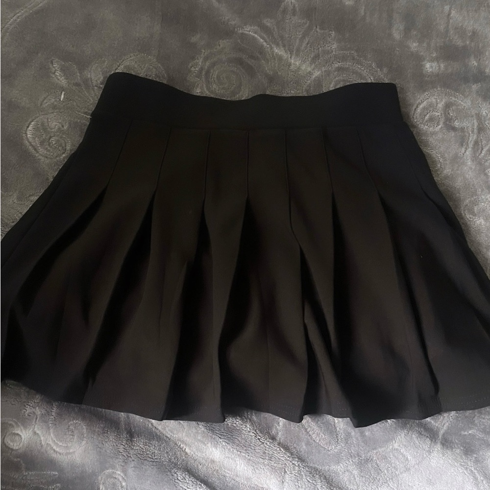 Mi Black Skater Skirt
